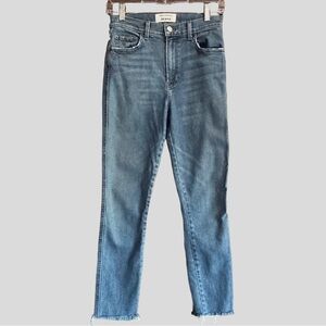 Reformation High & Skinny Jeans in Rhine Wash